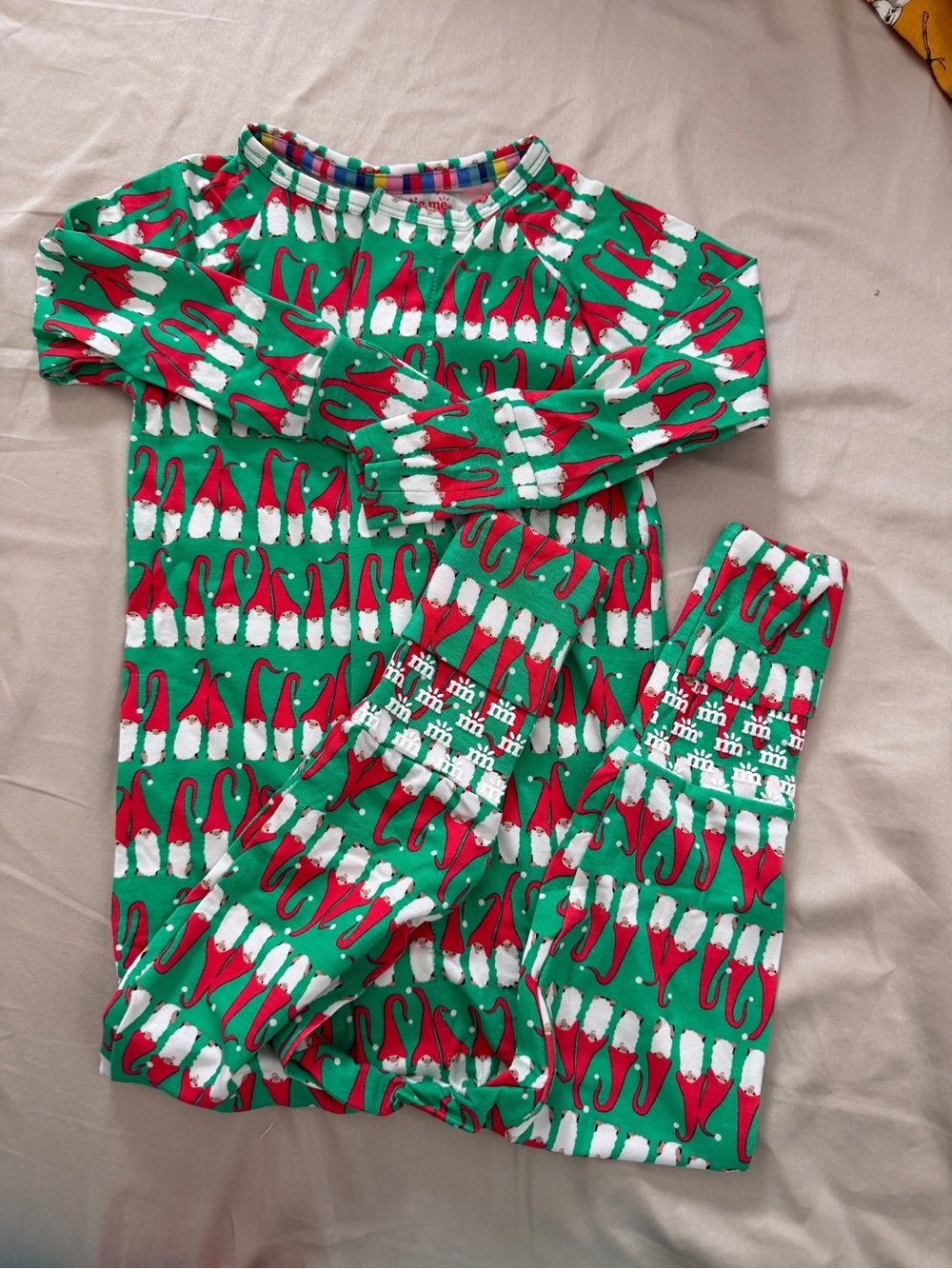 NWOT Magnetic Me Christmas Viscose(Bamboo) convertible footies- 12-18M